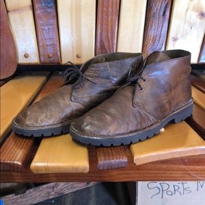 “Clark’s” like chukka boots